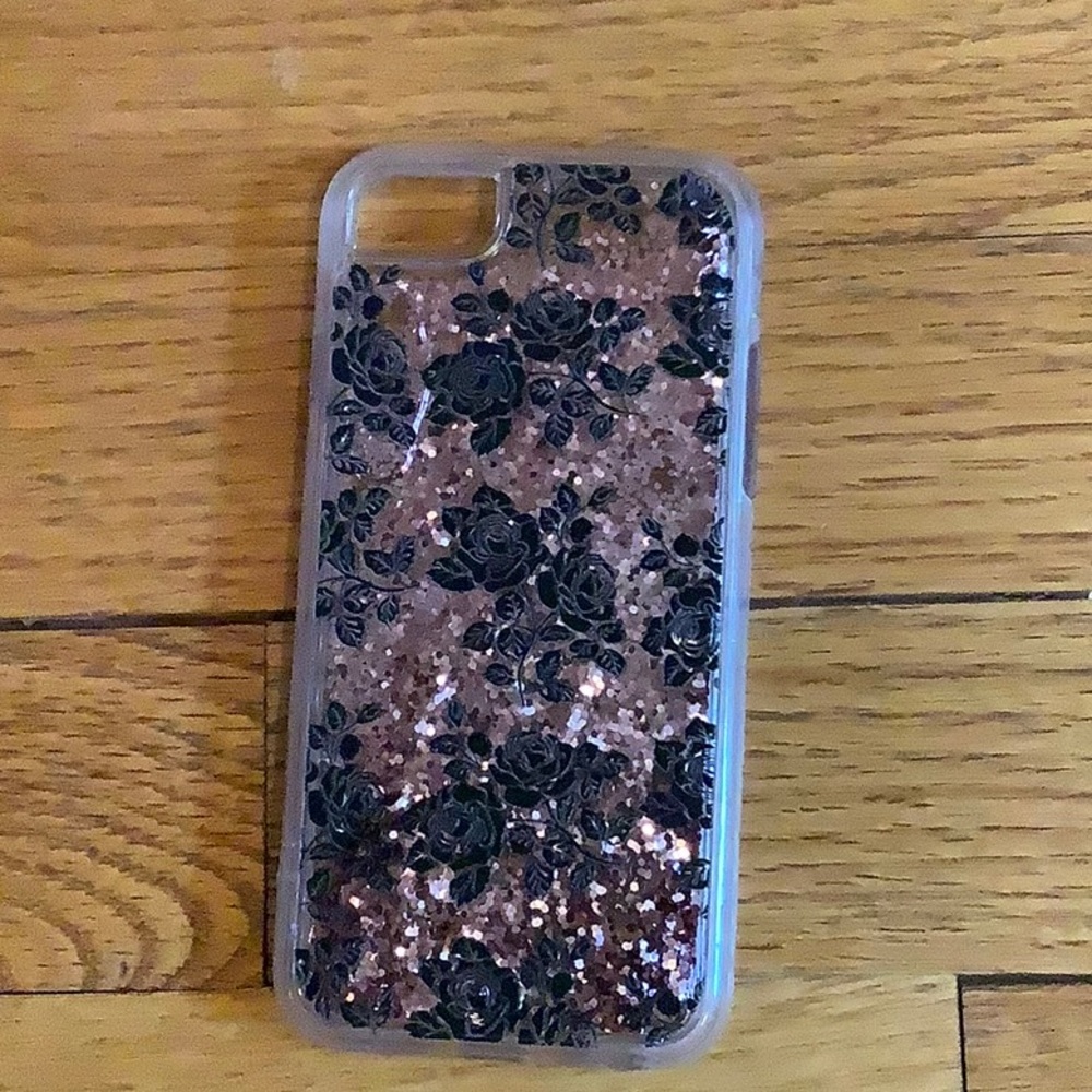 Pink glitter iPhone  6 case